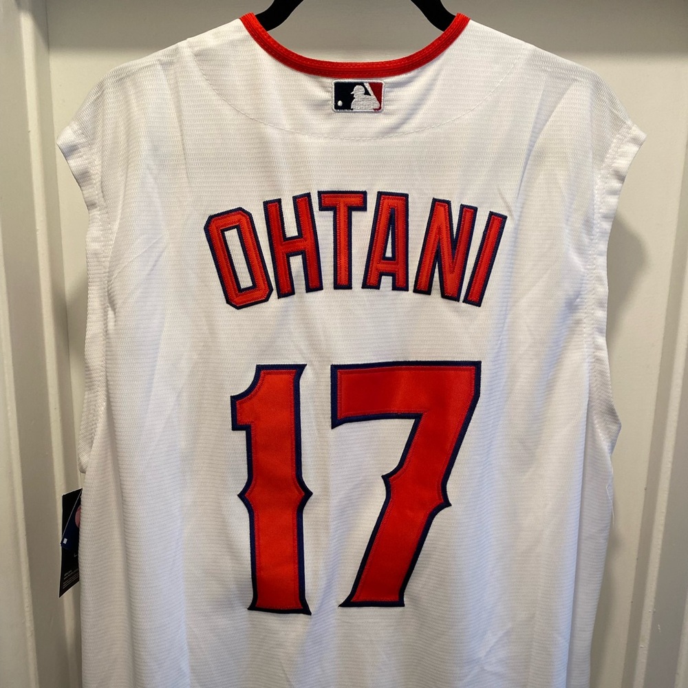 Shohei Ohtani Angels jersey Sleeve-less Jersey ⚾️👀